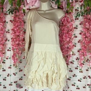 Bcbg maxazria cream dress